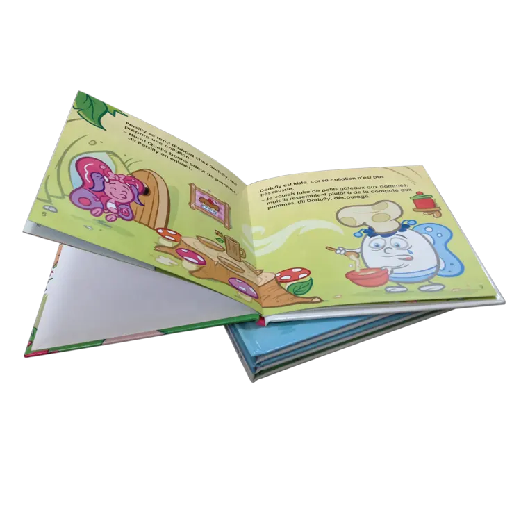Ucuz ciltli çocuk hikaye kitabı baskısı