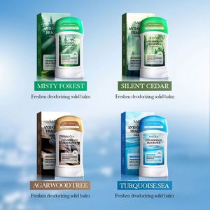 Desodorante herbal unisex Sadoer en barra, aroma refrescante, fácil absorción, fragancia duradera, bálsamo desodorante corporal antiolor. - Product Image 5