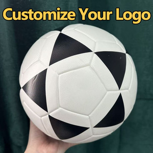 Ballon de <span class=keywords><strong>football</strong></span> en cuir taille 5 professionnel, logo personnalisé, thermocollé, intérieur/extérieur, <span class=keywords><strong>match</strong></span> officiel, entraînement, vente en gros, articles sportifs - Product Image 1