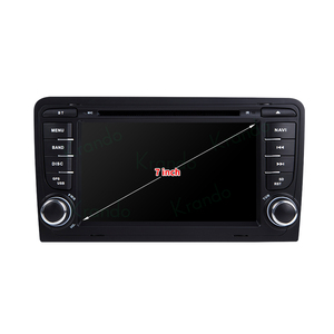 Krando Android 11.0 7 pouces voiture GPS multimédia Navigation Radio pour <span class=keywords><strong>Audi</strong></span> <span class=keywords><strong>A3</strong></span> <span class=keywords><strong>Double</strong></span> <span class=keywords><strong>Din</strong></span> 2003-2011 lecteur DVD unité principale tablette - Product Image 3