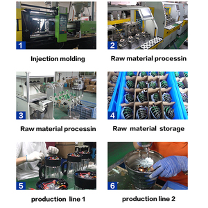Licuadora de vidrio con Motor de alta cantidad sin BPA, batidora eléctrica, perilla alemana, Licuadora Para Batidos para uso doméstico KB02020 - Product Image 6