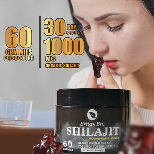 Las gomitas Shilajit de etiqueta privada mejoran la memoria mental y aumentan el suplemento dietético del sistema inmunológico - Product Image 3