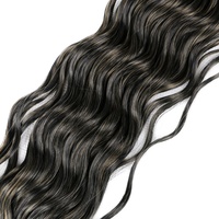 30 "cheveux de torsion de vague profonde tresses de crochet de vague d'océan extension de cheveux synthétiques de crochet cheveux en vrac de vague profonde