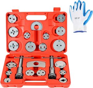 Chuyên Nghiệp 22Pcs Phổ Quát Phanh Caliper Gió Trở Lại Kit Phanh Dịch Vụ Công Cụ Phanh Caliper Nén Công Cụ Caliper Piston Công Cụ - Product Image 1