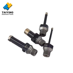 Broca de diamante profesional de 40 mm con segmento de corona para perforación en húmedo de granito y mármol, perforación rápida, óxido negro, herramientas CNC de 100 mm - Product Image 2