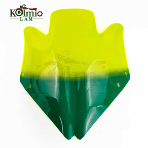 KOLMIO-LAM adapté pour <span class=keywords><strong>moto</strong></span> de couleur verte pour <span class=keywords><strong>Kawasaki</strong></span> <span class=keywords><strong>Z750</strong></span> Z750R <span class=keywords><strong>MOTO</strong></span> pare-brise déflecteur de vent pare-brise avec Support - Product Image 6