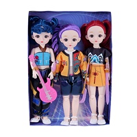 Grenzüberschreitende Musik-Themen PVC Anime Hexenfigur 115 Zoll 11 Gelenke Unisex Großhandel K-Pop Puppe Geburtstagsgeschenk