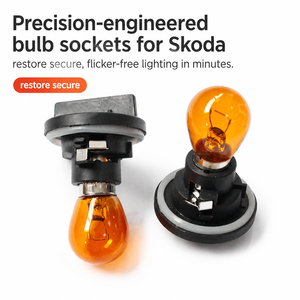 Douille de clignotant pour <span class=keywords><strong>Skoda</strong></span> Rapid Octavia Kamiq, base de clignotant avant gauche et droite - Product Image 3