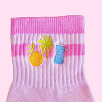 Chaussettes de Pilates personnalisées avec logo brodé, chaussettes de yoga et de Pilates sur mesure