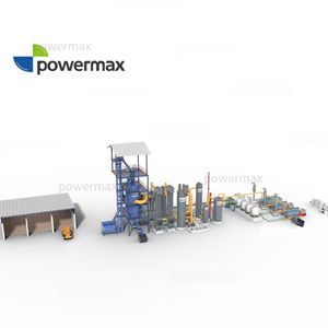 גזיפייר ביומסה ממיר ביומסה לגז סינתטי לייצור חשמל מביומסה בתחנת גזיפיקציה - Product Image 2