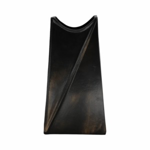 Vaso decorativo scultoreo in metallo, vaso contemporaneo per fiori, per soggiorno, sala da pranzo, camera da letto, decorazione per la casa - Product Image 1