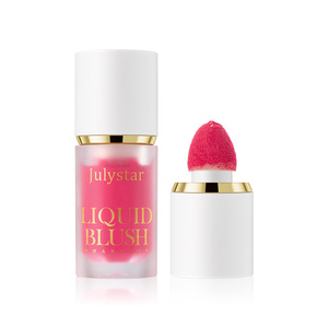 Rubor Líquido de Larga Duración, de Alta Calidad, Duradero, con Cabezal de Brocha Mate que Realza el Color, Portátil, de Doble Uso para Labios y Mejillas - Product Image 5