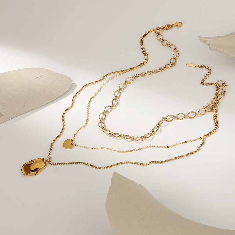Irregular Luxury Necklace Women Pedant Statement