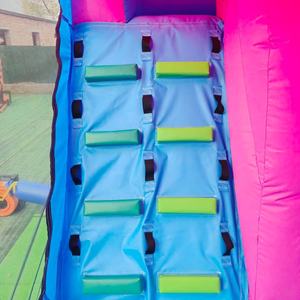 Château <span class=keywords><strong>gonflable</strong></span> combiné avec toboggan Stitch en PVC bleu, pour enfants et adultes, idéal pour la <span class=keywords><strong>location</strong></span> commerciale et les fêtes - Product Image 4