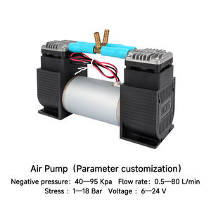 Bomba de Pistón de Doble Cabezal de CC de Bajo Ruido <span class=keywords><strong>Sinno</strong></span>, 2 Bar, 35 LPM, Bomba de Aire para Generador de Oxígeno - Product Image 1