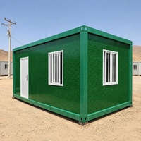 Maison préfabriquée modulaire entièrement meublée, haute capacité de charge, portable, moderne, conteneur de 20 pieds