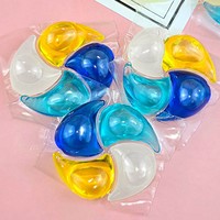 Capsules de lessive concentrées 4 en 1 à marque privée, 15 g, nettoyage en profondeur, longue durée