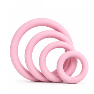 Ring-shaped <b>dumbbell</b> smooth yoga <b>weighted</b> ringsilicone sweat-proof5 lbs ~ 15 lbs fitness <b>weighted</b> ring - Product Image 5