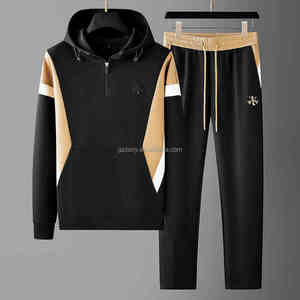 Produttore all'ingrosso nuovi set di abbigliamento da uomo autunno, felpe con cappuccio e pantaloni, set di abbigliamento sportivo da uomo Casual Assembly - Product Image 6