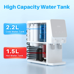 Hệ thống lọc nước gia đình 4 cấp lọc UF, máy lọc nước nóng lạnh để bàn - Product Image 4