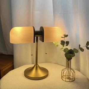 Bank Light Desk Lamp Led 220V Ac <b>Switch</b> Control Retro Style Office Bedroom Lighting - Product Image 3