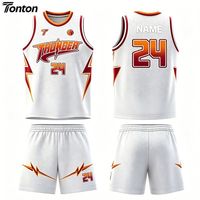 Maillot et short de basket-ball personnalisés, fabricant d'équipements sportifs, vêtements respirants à séchage rapide, protection UV, sublimation