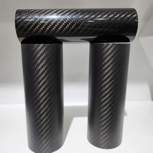 Tubes ronds en fibre de carbone résistants aux hautes températures, conçus pour la stabilité des équipements industriels à 300 - Product Image 3