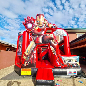 Diskon besar Luncur tiup untuk anak-anak istana pantul Spiderman untuk rumah Kastil lompat untuk dijual Kastil pantul untuk anak-anak - Product Image 5