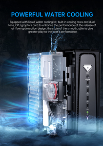 มินิพีซีเกมมิ่ง AI ระบายความร้อนด้วยน้ำหล่อเย็น ซีพียู Core I9 14900KF 24 คอร์ 32 เธรด พร้อมการ์ดจอ RTX 5070 แรม 96GB DDR5 NVME4.0 รุ่น SL800 มินิพีซี I9 G - Product Image 5