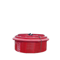 Bouée d'amarrage flottante gonflable en acier pour protection de quai et de navires marins