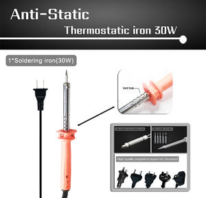 SSTS-SIS-04 <span class=keywords><strong>precio</strong></span> de fábrica 5 en 1 de soldadura de hierro herramientas con <span class=keywords><strong>estaño</strong></span> pasta de soldadura de alambre - Product Image 5