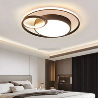 Plafonnier LED moderne avec acrylique et fer Construction 6000K Daylight Rating pour le salon