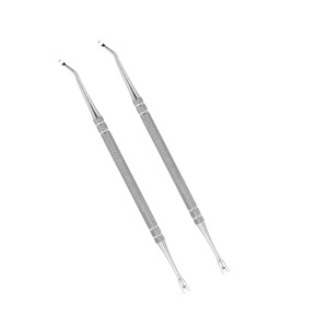 This 2-in-1 <b>nail</b> remover/cuticle fork is a special tool for removing ingrown toenails and <b>nail</b> beds. It's made of stainless - Product Image 3