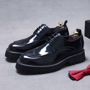 Dernier modèle de chaussures habillées pour hommes, chaussures Oxford en cuir de haute qualité antidérapantes pour affaires, prix de gros pour les soirées masculines - Product Image 4