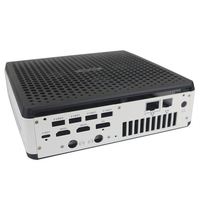Boîtier PC ATX personnalisé 8 baies, cache GPU, tour gamer en aluminium découpé au laser, refroidissement fin, boîtier incurvé, fabrication de précision pour les passionnés