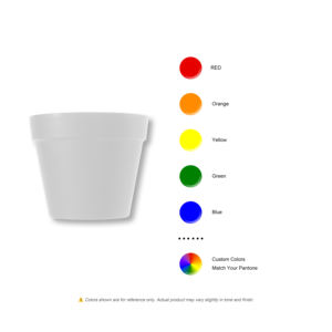 <span class=keywords><strong>Pot</strong></span> <span class=keywords><strong>de</strong></span> fleurs standard (taille la plus grande) Vase/<span class=keywords><strong>pot</strong></span> en plastique avec deux trous <span class=keywords><strong>de</strong></span> drainage pré-marqués pour la décoration intérieure - Product Image 5