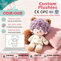 Poupée en coton personnalisée Kpop Idol avec mousse à mémoire de forme pour le bien-être et le soutien émotionnel des fans ASTM