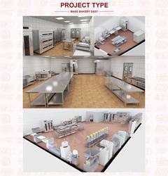 Yoslon tự động công nghiệp bánh Dây chuyền sản xuất khí Hầm Lò cho bánh mì Biscuit bánh cookie nướng - Product Image 6