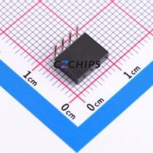 HX PM2.0-1x4P WC H6.35 Pin Socket Bent Lead Through Hole,P=2mm Connector 1x4P 2mm Square Hole Right Angle Insert - Product Image 1