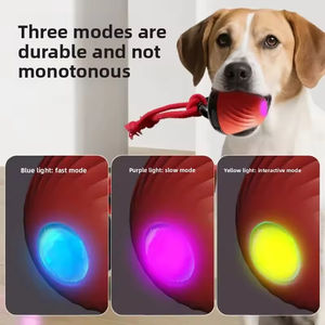 <span class=keywords><strong>Pelota</strong></span> divertida de larga duración-Juguete para mascotas recargable con movimiento automático para el ejercicio diario de gatos y <span class=keywords><strong>perros</strong></span> - Product Image 4