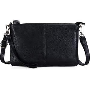 Womens <b>Small</b> Black Wristlet Clutch Purse Organizer Crossbody <b>Wallet</b> - Product Image 5