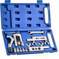 Kit d'outils de soudure et d'emboutissage pour tubes CVC, outil d'emboutissage à 45 degrés de 1/8 à 3/4 pouces avec adaptateurs d'emboutissage, coupe-tube