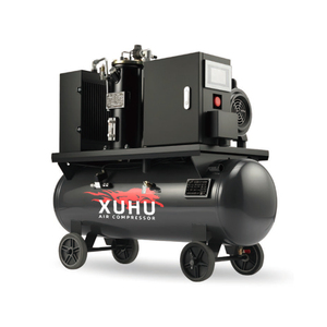 XUHU 7.5kw 10HP Silent Portable Screw Fixed Speed Drive with Core Engine Industrial Power for Sandblast <b>Painting</b> - Product Image 1