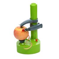 Goedkope prijs kleine plastic PE milieuvriendelijke roestvrijstalen fruit schiller voor keuken en huis