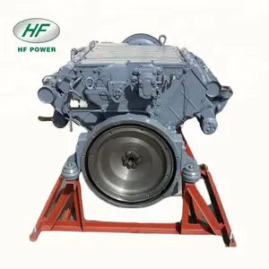 Turboşarjlı F8L413F Motor dinamo fiyatları ile hava soğutmalı V8 Motor dizel Motor alternatörler jeneratör v8 Motor