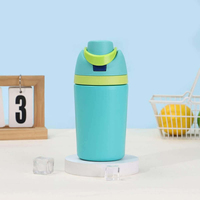 Bouteilles colorées et mignonnes de 12 oz en gros, vierges pour sérigraphie, en acier inoxydable écologique, pour événements promotionnels