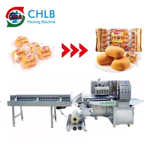 High Speed Flow Horizontal Pack Packaging Machine Wrapping Secondary Packaging Machine For Bread And Snacks