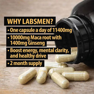 Hotselling kalite Maca en iyi enerji artırma takviyesi OEM ODM doğal enerji üreme sağlığı Maca kök kapsülleri sağlar - Product Image 4