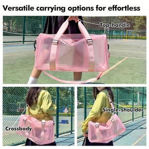 Bolsa de Gimnasio de PVC de Alta Calidad, Varios Colores, Transparente, Gran Capacidad, Impermeable, para Deportes, Viajes, Equipaje, Bolso de Mano - Product Image 6