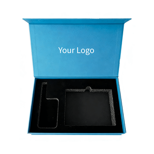 Caja de Regalo Magnética de Papel con Estampado en Caliente Ecológico Personalizado con Logotipo para Aniversario de Cliente Empresarial - Product Image 3
